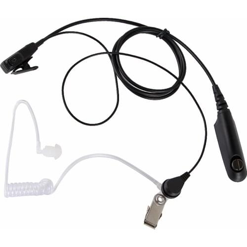 5pc Air Acoustic Tube Earpiece Mic Headset PTT for Motorola GP380 Portable Radio Walkie Talkie GP 340 GP328 GP1280 PRO5150 GP338