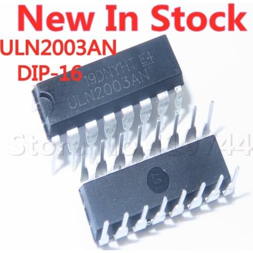 5PCS/LOT ULN2003AN ULN2003A DIP-16 linear integrated circuit In Stock NEW original IC