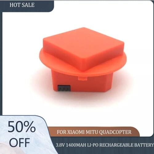 Promotion 3.8v 1400Mah Li-po Rechargeable Battery for Xiaomi MiTu Quadcopter Drone Accessories High Quality 3-4 Minutes Fly