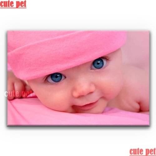 Cute pet Diamond Embroidery Lovely baby 5D Diamond Painting Cross Stitch Full Mosaic puzzle sale DIY Needlework Home Decoration