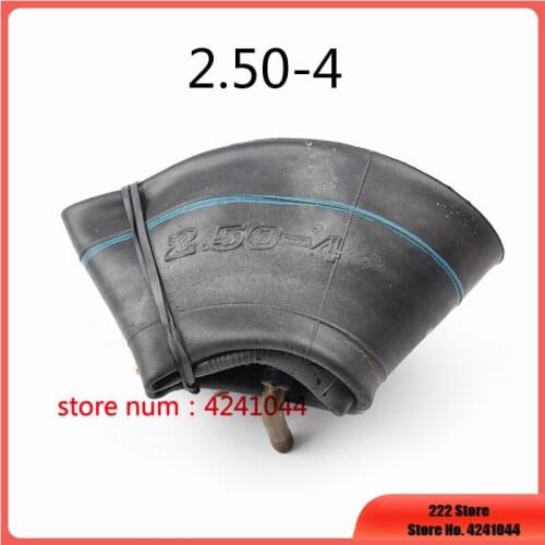 Free shipping Motorcycle tire Inner Tube 2.50-4 250-4 inch inner tube for electric gas Scooter wheelchair tyre