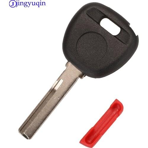 Jingyuqin High Quality Transponder Key shell with Red plug For Volvo S40 V40 S60 S80 XC70 Original No Chips Key Case Cover key