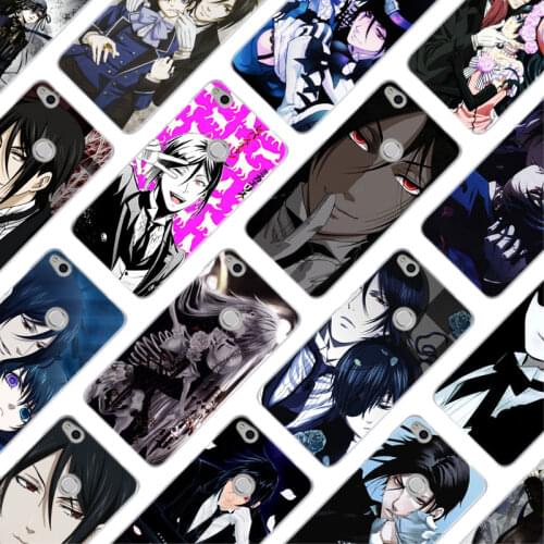 MLLSE Anime Black Butler Ciel Phantomh Hard Case Cover for Huawei NOVA 3 3i 4 Honor V20 8X 8A 7A Pro 7X 7C 7S 8 9 10 Lite Play