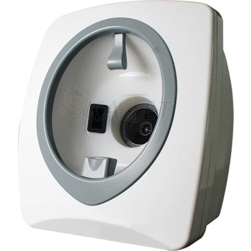 Top Screen Digital UV RGB Facial Diagnosis Scanner Facial Skin Care Tester Monitor Detector with CE Approval