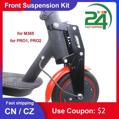 1PC Front Suspension Kit Electric Scooter Front Tube Shock Absorption Part for Xiaomi Mijia M365 Bird MI & M365 Pro Accessories