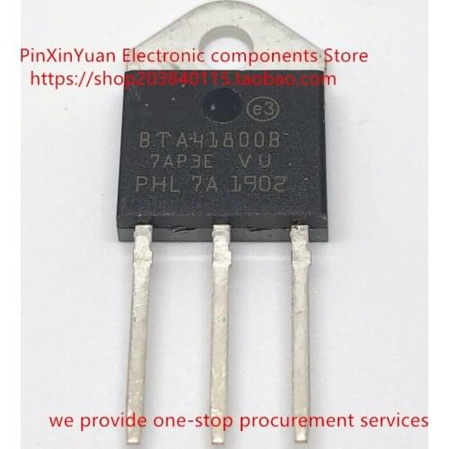 NEW 5PCS/LOT BTA41-800B BTA41800B 41-800 TO-3P 40A 800V In Stock
