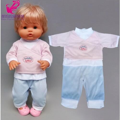 Fit 40cm Nenuco Baby Doll Clothes for 17 Inch Doll Outwear Kids Toys Oufits