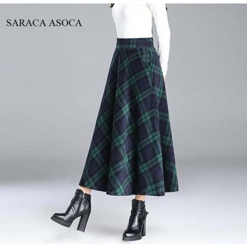 Плиссированная юбка SARACA ASOCA China At AliExpress