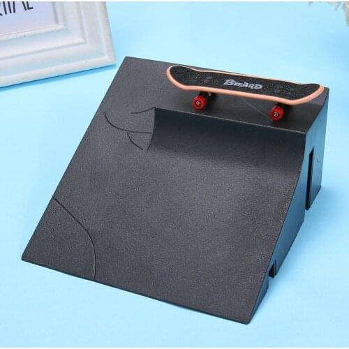 Training Games Finger Skating Board With Ramp Parts Track Toys For Children Gift Finger Board Interesting Mini Skateboard Toys