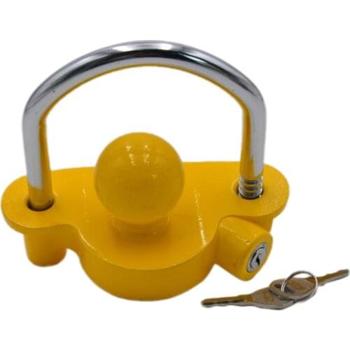 High Safe Anti Theft Caravan Trailer Hitch Coupling Tow Ball Lock Universal