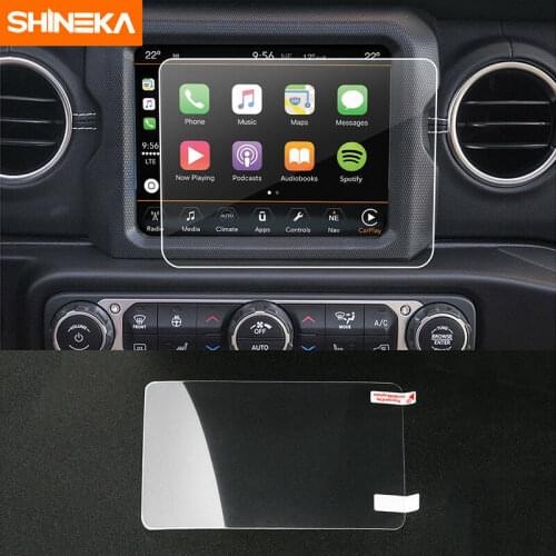 Navigation Screen Protector Clear Center Touch Screen Film For Jeep Wrangler JL