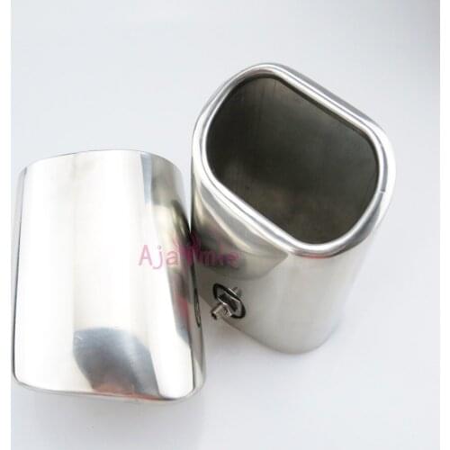 Car Styling #304 Stainless Steel Rear Tail Exhaust Muffler Tip End Pipe Silencer For Mercedes Benz GLK Accessories