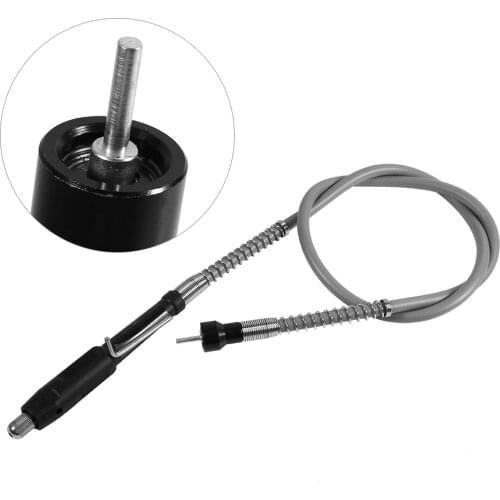 Dremel Extension Cord Flexible Shaft For Rotary Grinder Tool + M8 Keyless Chuck Clamping Dia. 3.2mm Hand Tool Sets