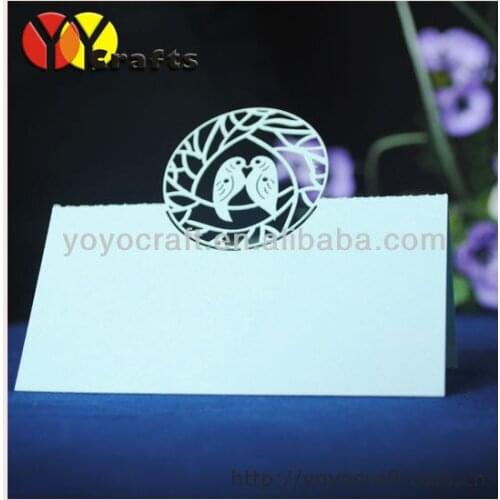 Best sell party and wedding favor chair place name card with guests names