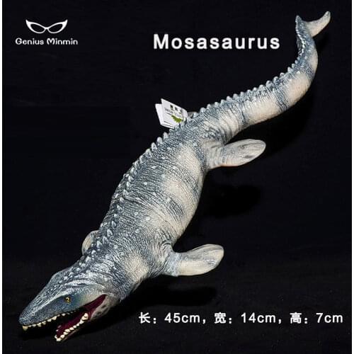 45cm Large Size Mossaurus Dinosaur Model Soft PVC Ocean Dinosaur Collection Model for Children Gift