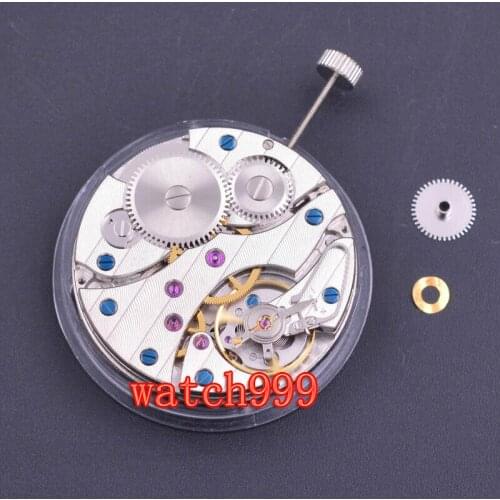 17 Jewels hand winding 6497 mens classic vintage watch Swan Neck movement