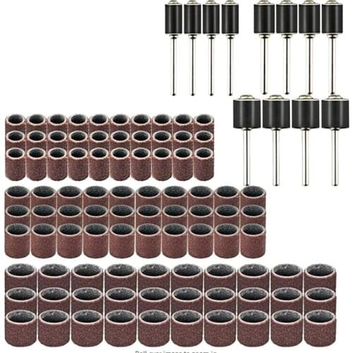 102pcs Rotary Power Tool Set Mini Drill Grinder Polishing Kit Accessories Sanding Bands Wood Work Mandrels