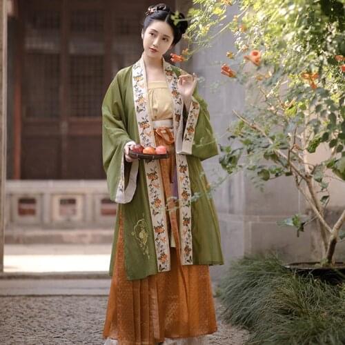New Hanfu Dress Oriental Dance Performance Clothes For Women Chinese Traditional And Ancient Clothes Festival Costumes DQL3931