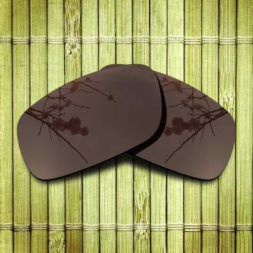 Polarized Replacement Lense For-Oakley Crankshaft Sunglasses Frame True Color Mirrored Coating - Brown Options