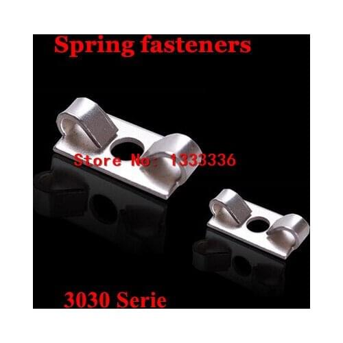 50pcs M8 Spring Elastic Connector , 3030 Aluminum Profile Accessories Built-in Fitting Fastener