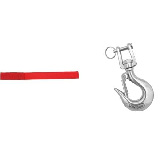 Pull Strap with Hooks Emergency Car Cable Heavy Duty Towing Rope