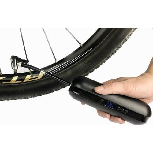Bicycle Smart Multi-function Electric Pump, High-pressure Mini Portable Household Air Pump Riding Equipment