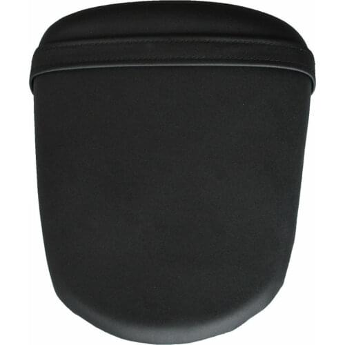 ZXMOTO Motorcycle Rear Pillion Leather Passenger Seat For Suzuki GSXR 600/750 2008 2009 2010 K8 08 ZXMT Black Cushion Cover