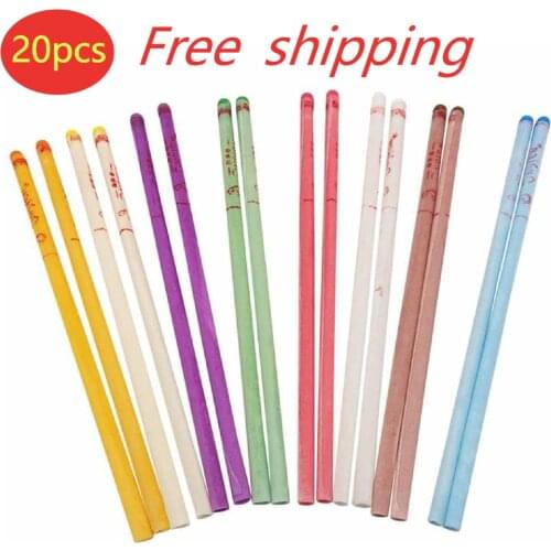 Straight Ear Candle Stick Beeswax With Earplugs Ear Health Care Aroma Aromatherapy Ear Therapy Ear Candle Stick Random Color