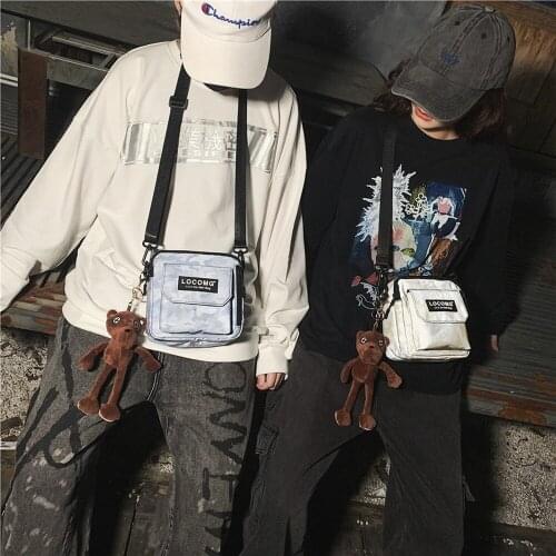 2020 New Camouflage Reflective Messenger Bag Leisure Satchel Single Shoulder Bag Tide Brand Small Bag