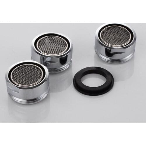 3PCSWater Saving Aerator Copper Bathroom Faucet Bubbler Stainless Steel 360 Filter Water Faucet Bubbler Aerator Water Saving Tap