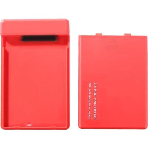 480M/bps 2.5inch HDD Case SATA USB 2.0 External HDD Enclosure Hard Disk Drive SSD Case