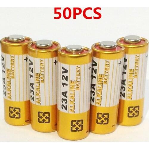 50PCS/LOT 12V 23A MN23 23A L1028 A23 super alkaline battery for doorbell remote flashlight
