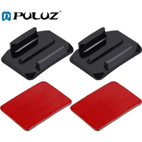 For Go Pro Accessories 2 Curved Surface Mounts + 2 Adhesive Mount Stickers for GoPro HERO5 HERO4 Session HERO 5 4 3+ SJ4000