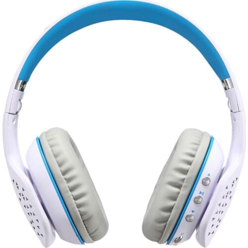 Wireless Bluetooth Headphones with Noise Cancelling Mic Over Ear Stereo Hi-Fi Hands Free Earphone Foldable Headset for PC Laptop