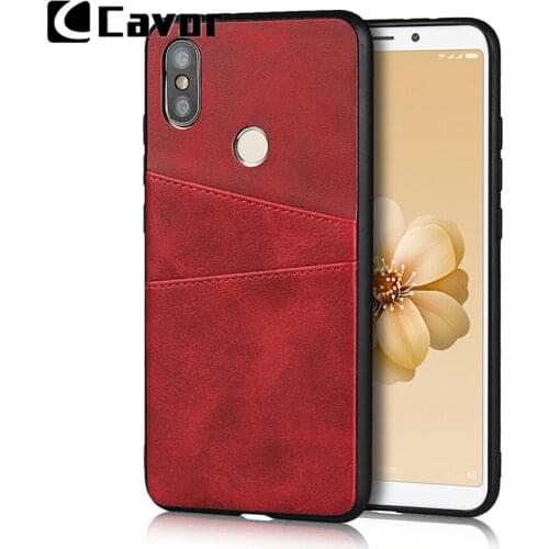 Back card slot case For Xiaomi Mi A2 Cases Cover Mobile Phone Accessories Leather Case For Xiaomi Mi A2 Cover