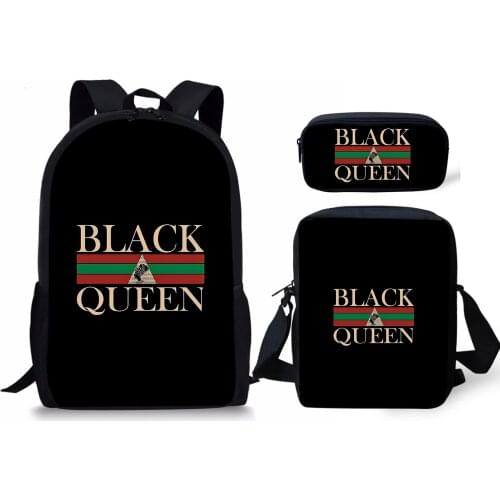 Black Art African Boy Print Backpack Children School Bags Baby Toddler Backpack Kid Kindergarten Bag Boys Girls Pen Bag