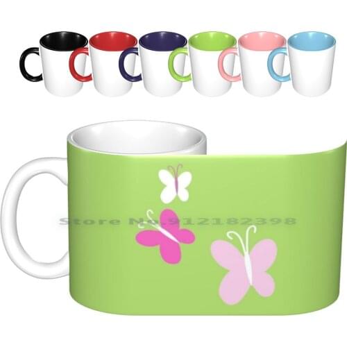 Eqg Fluttershy Butterflies Animal Insect Mlp Cutie Mark Sign Ceramic Mugs Coffee Cups Milk Tea Mug My Mane 6 Cutie Mark