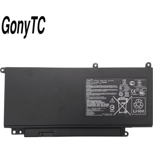 GONYTC C32-N750 6260mAh 69W Genuine original laptop battery C32-N750 for Asus N750 N750JV N750J n750jk