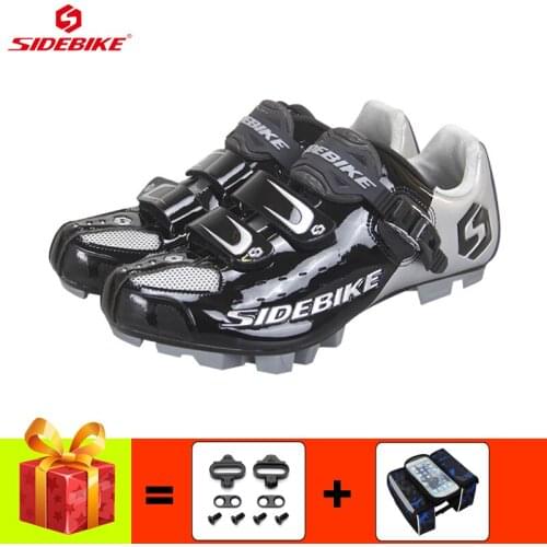SIDEBIKE mountain bike shoes men sapatilha ciclismo mtb cycling sneakers women self-locking breathable racing bike bicycle shoes