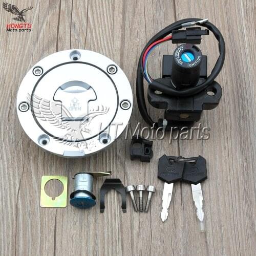 Ignition Switch Cap Lock Set With 2 Keys For Honda NSR250 MC18 MC21 CBR250 MC19 MC2 CBR400 VFR400