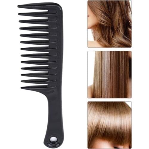 4 Colors Grove Hairdressing Comb Heat Resistant Woman Wet Detangle Curly Hair Brushes Pro Salon Styling Tools