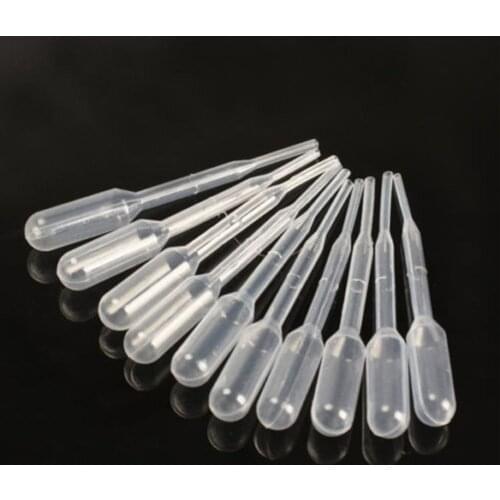 Useful 100Pcs Multi-function 0.2ml Disposable Plastic Eye Dropper Perfume Set Transfer Graduated Pipettes Practical
