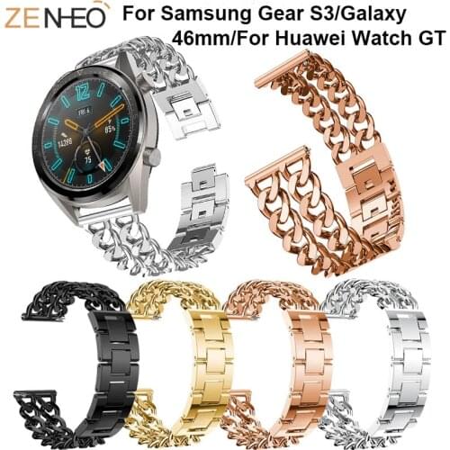 Watch band 22mm For Huawei Watch GT Strap Wristband for Samsung Gear S3 Frontier Classic Replacement watches Bracelet straps