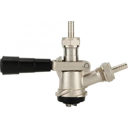 Home Brew Beer Brewing Beer Keg Coupler D Type System With Safety Pressure Relief Valve For US Domestic Beer Adapter Connector