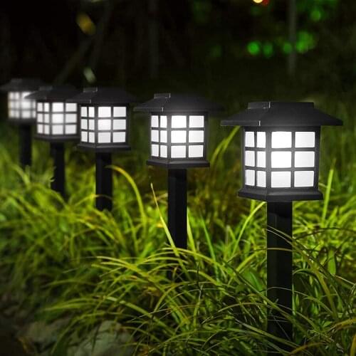 Thrisdar Solar Pathway Lights Solar Landscape Lawn Light Automatic Solar Garden Lights for Path Patio Walkway Driveway
