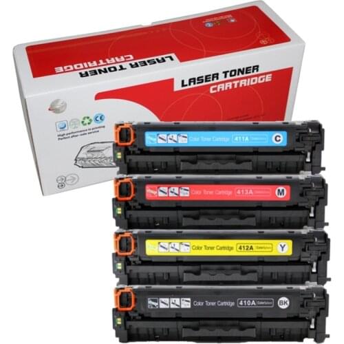 YLC 1set 305A toner cartridge for HP 410 CE410A CE411A CE412A CE413A LaserJet Pro 300 color MFP M375nw/M475dn/400/M451nw/M471dn