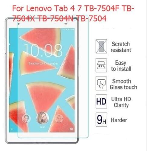 TB-7504 Tempered Glass for Lenovo Tab 4 7 TB-7504F TB-7504X TB-7504N TB-7504 7 Inch Screen Tempered Glass Protector Film