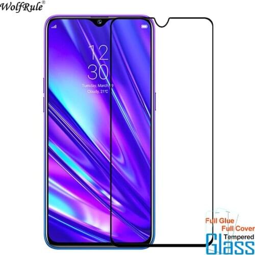 Glass For OPPO Realme 5 Pro Screen Protector Full Glue Cover Tempered Glass For OPPO Realme 5 Pro Glass Protective Phone Film