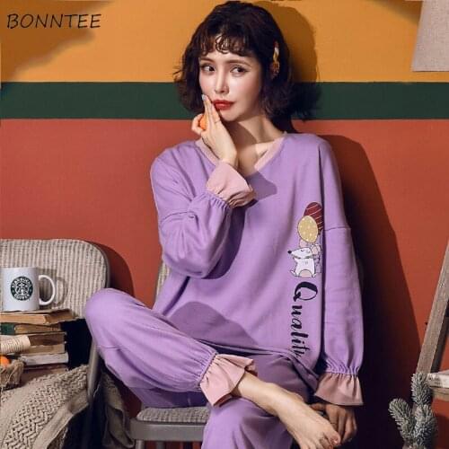 Women Pajama Sets Leisure Lovely Printed Trendy New Fashion Daily Homewear Plus Size 3XL High Quality Breathable New Summer Chic