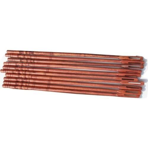 5pcs Instrumentos de viento de madera Flautas Palos Flautas Limpieza varilla palo 35.9 cm Accesorios